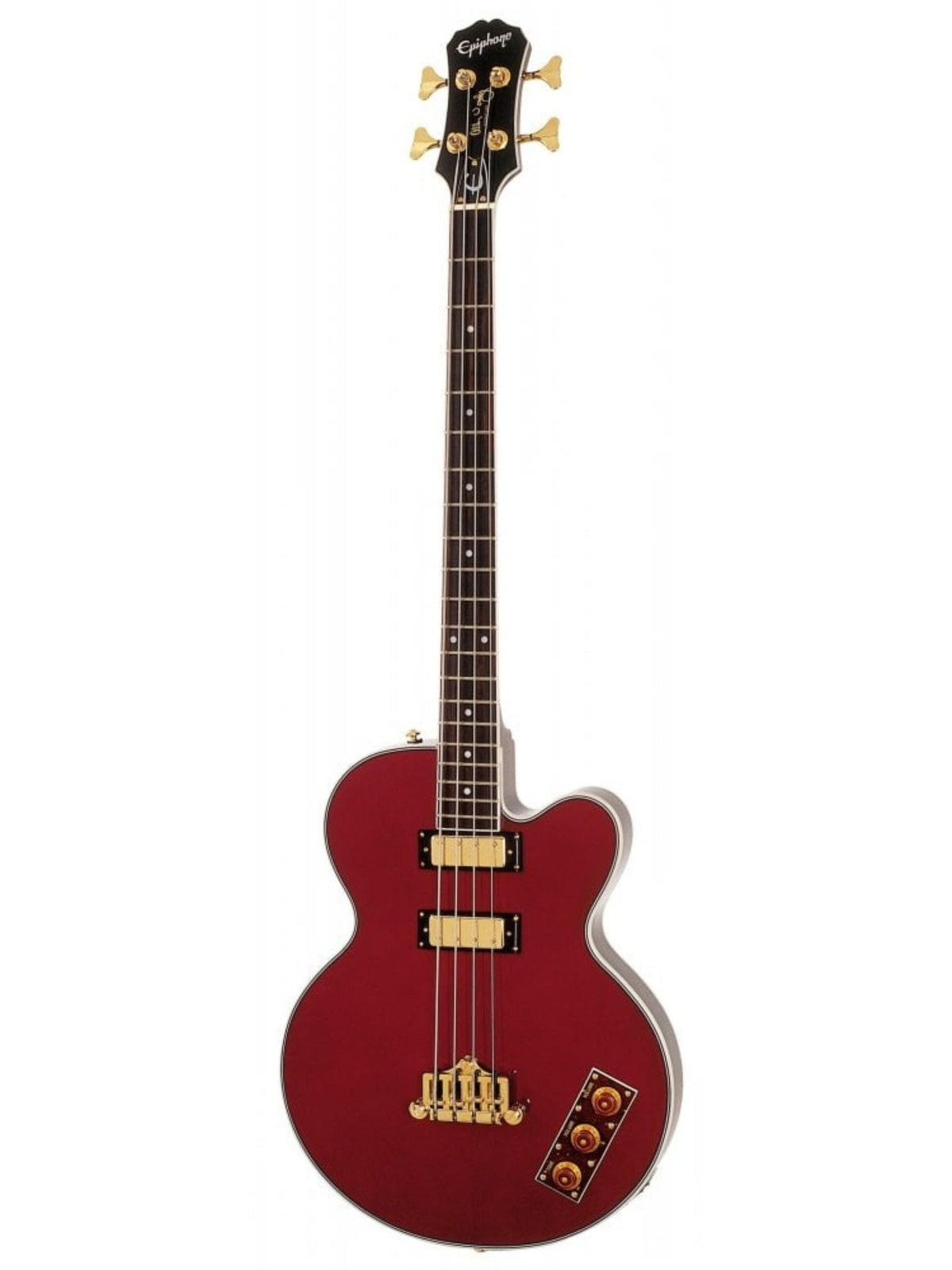 Epiphone Allen Woody Ltd Edition Rumblekat Signature Bass, Wine Red