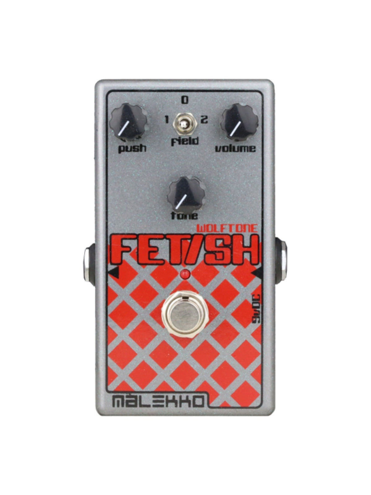 Malekko Heavy Industry Corporation FETISH MKII Wolftone Analog Overdrive Fuzz Pedal