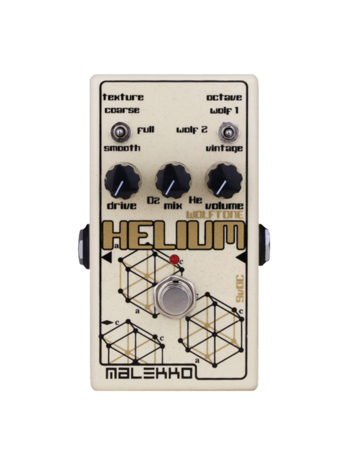 Malekko Heavy Industry Corporation HELIUM Analog Octave Distortion Pedal