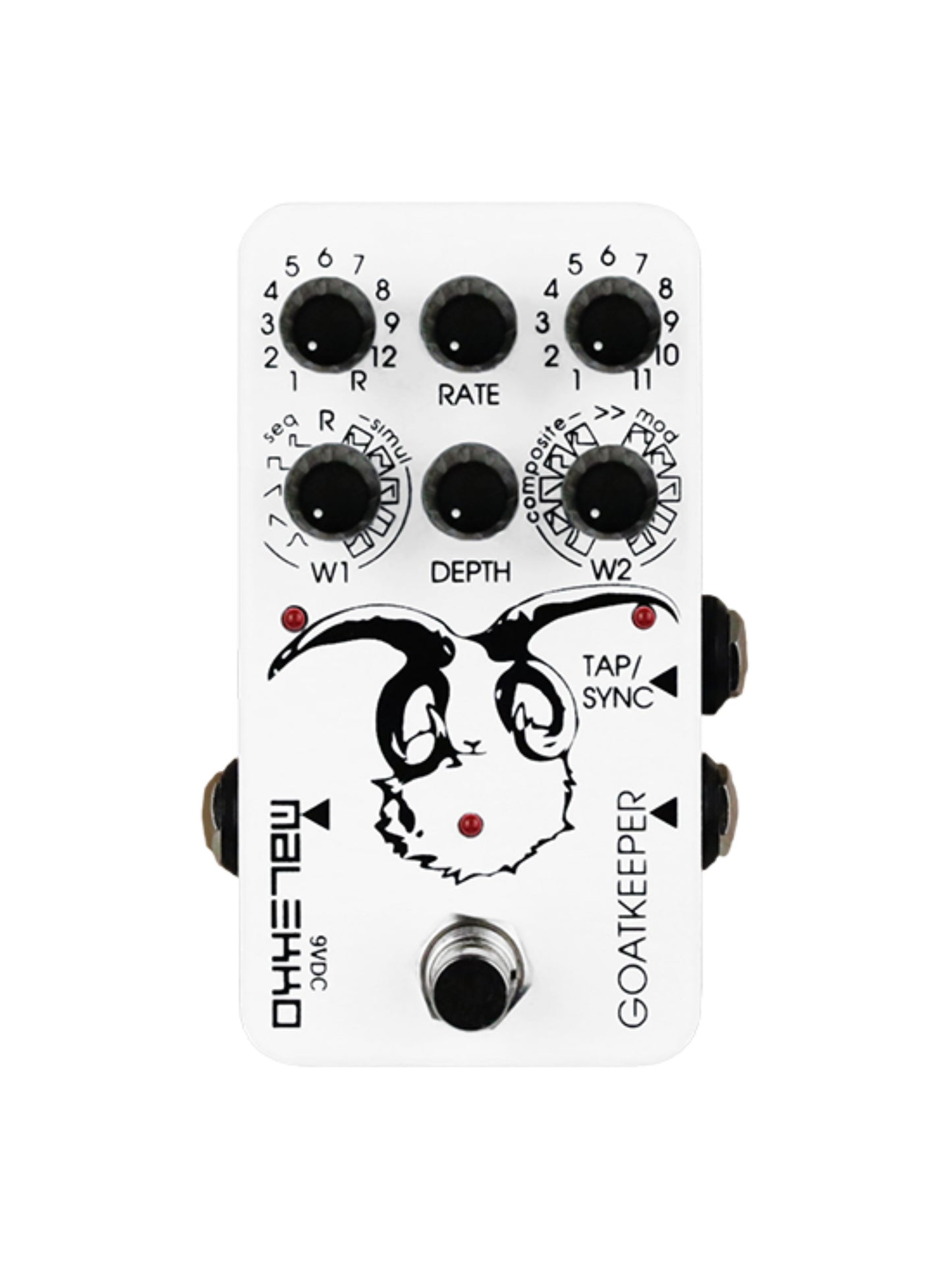 Malekko Heavy Industry Corporation GOATKEEPER 2-Stage Polyrhythmic Analog Tremolo