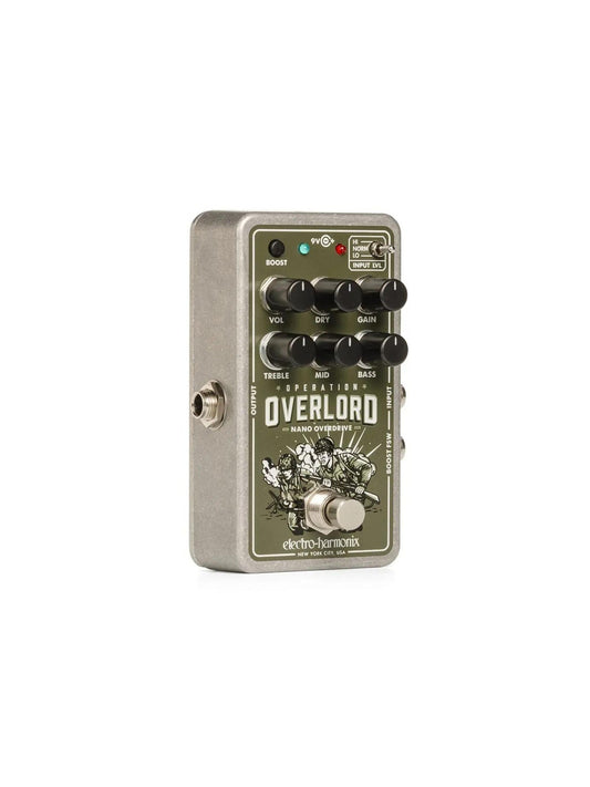 Electro Harmonix Nano Operation Overlord Allied Overdrive Pedal