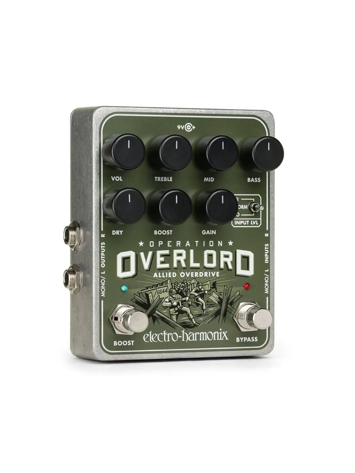 Electro Harmonix Operation Overlord Allied Overdrive Pedal