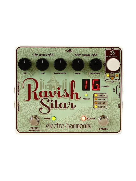 Electro Harmonix Ravish Sitar Emulator Pedal