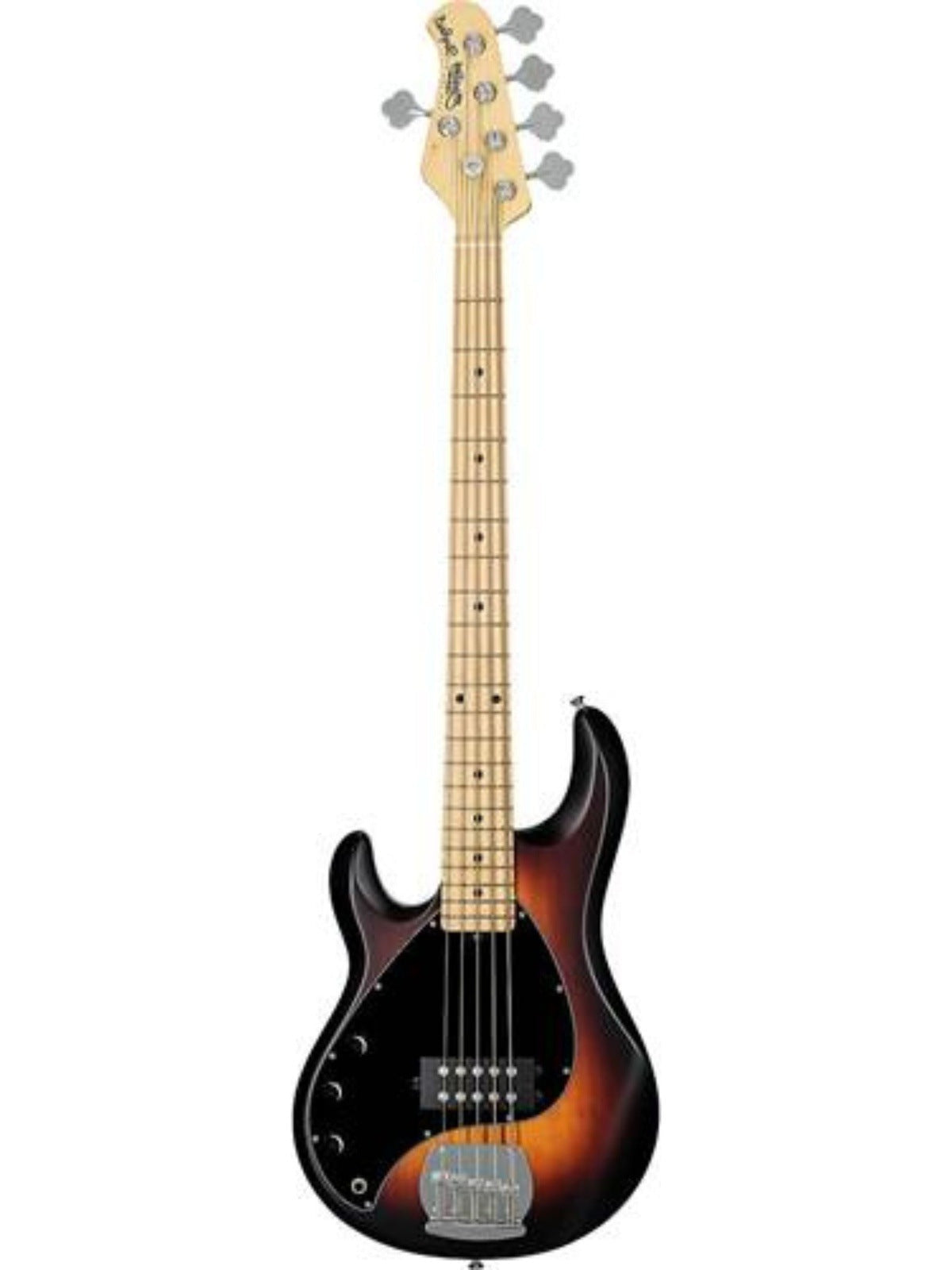 Sterling by Music Man Sub Series Ray5 Left Handed 5-String Electric Bass, Vintage Sunburst Satin