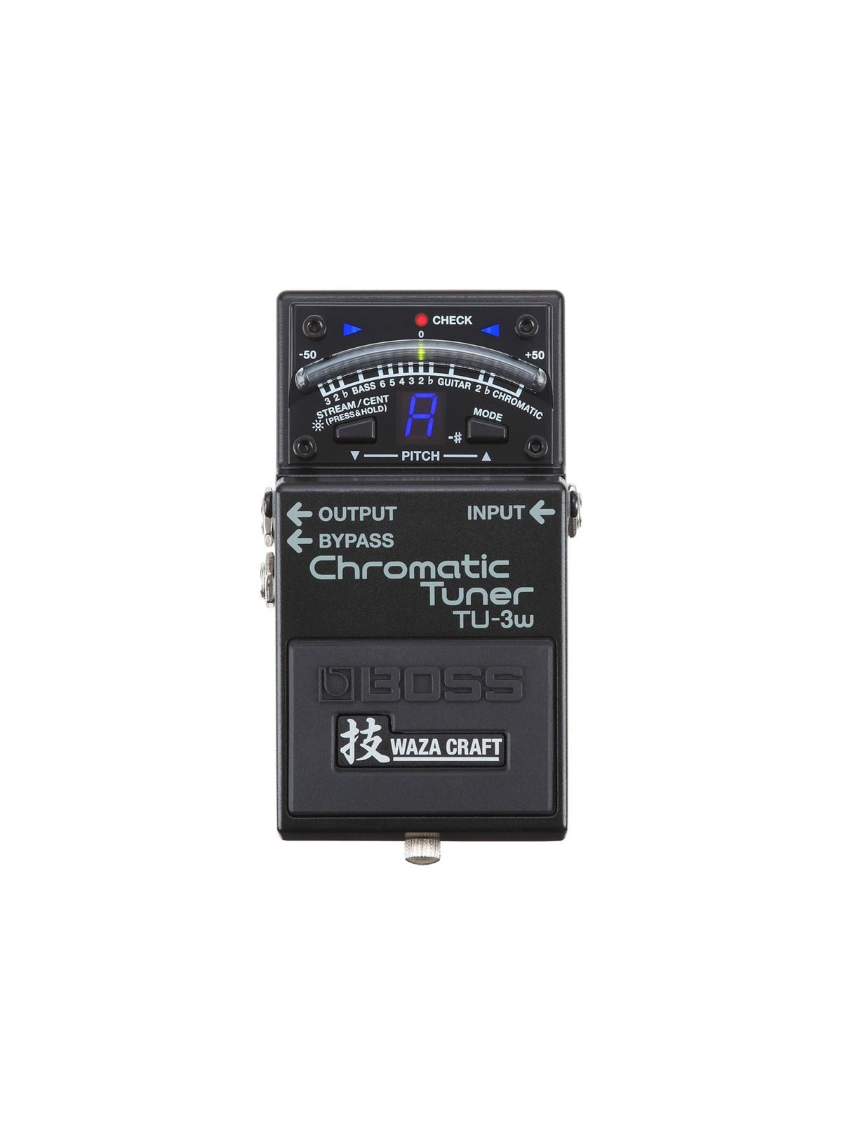 BOSS TU-3W Waza Craft Chromatic Tuner Pedal