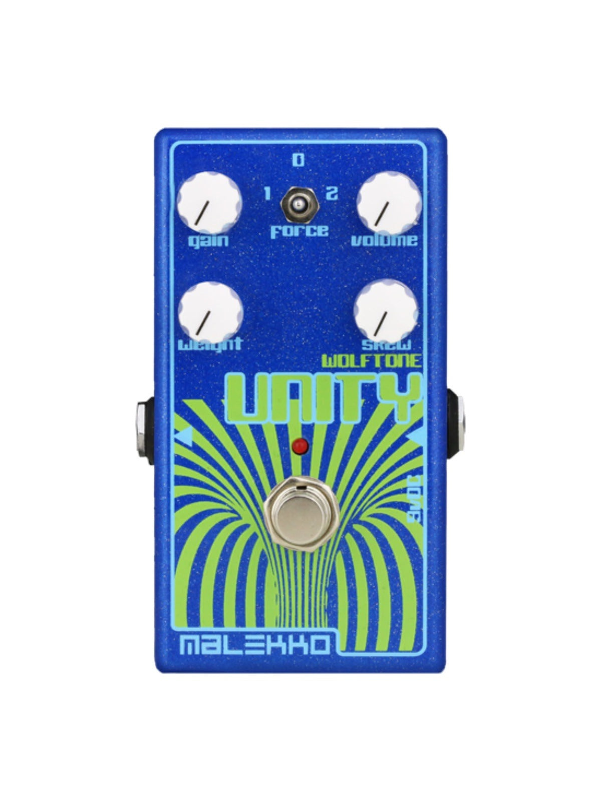 Malekko Heavy Industry Corporation UNITY Wolftone Analog Fuzzcompressor Pedal