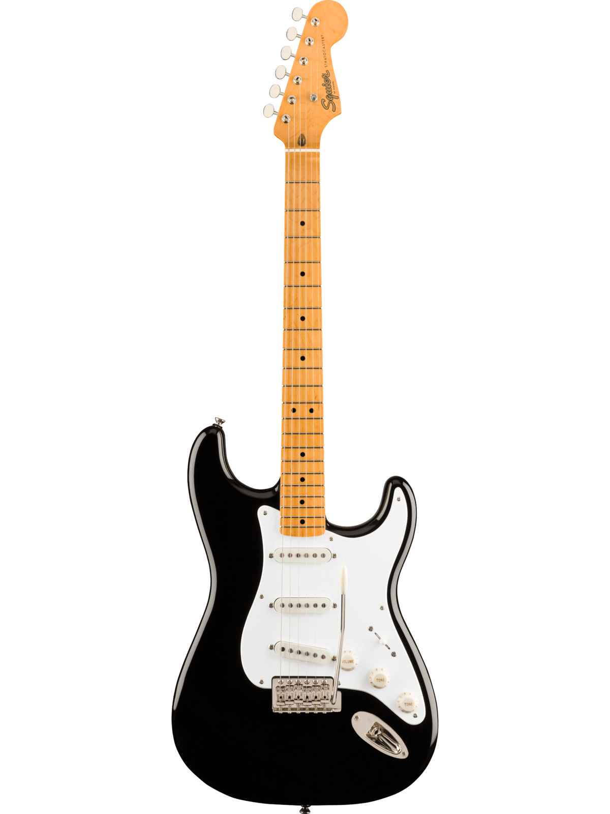 Squier by Fender Classic Vibe '50s Stratocaster, Black