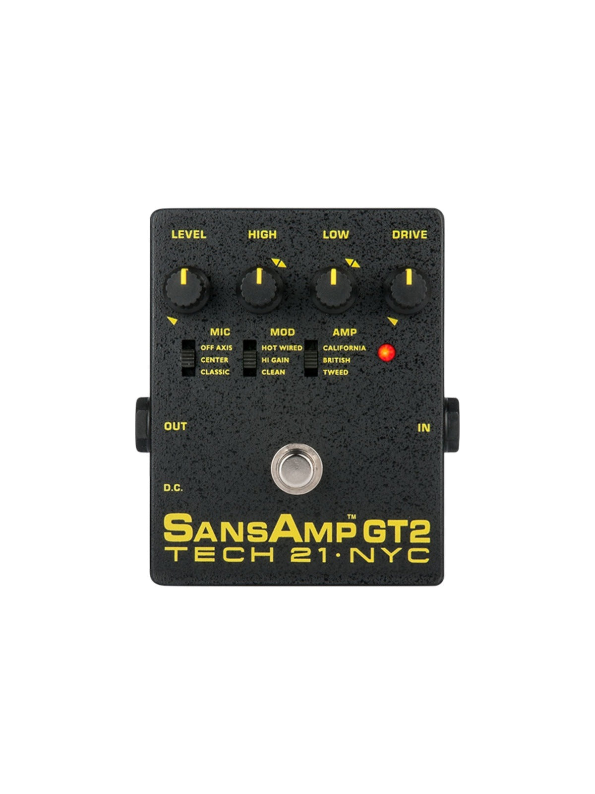 Tech 21 SansAmp GT2 Preamp Pedal