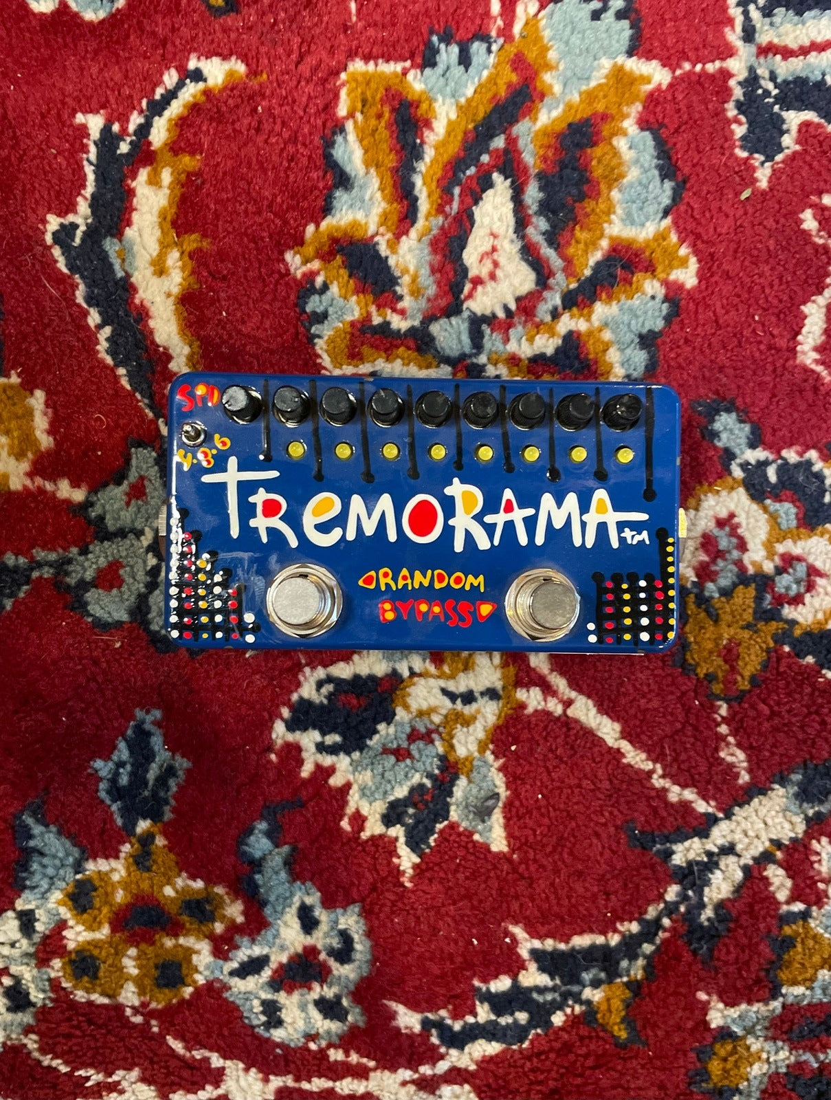 S/H ZVEX Tremorama, Hand Painted Tremolo