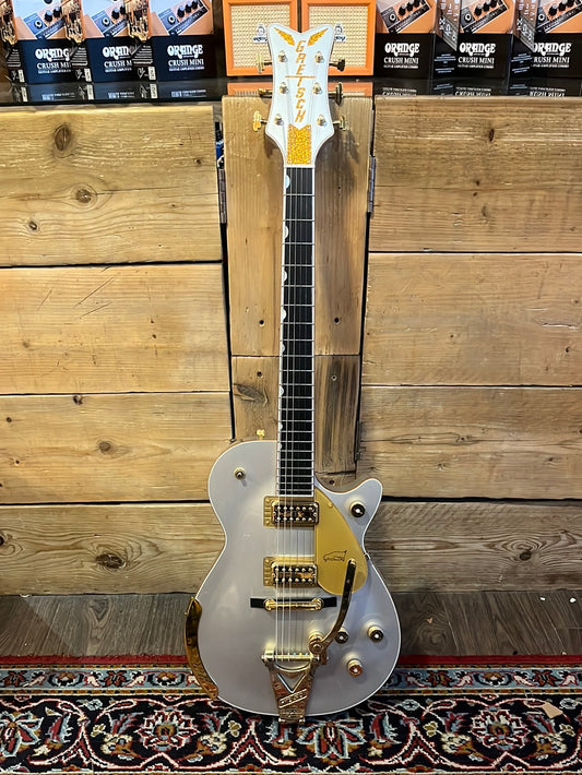 2020 Gretsch G6134 LTD Edition Penguin Firemist Silver