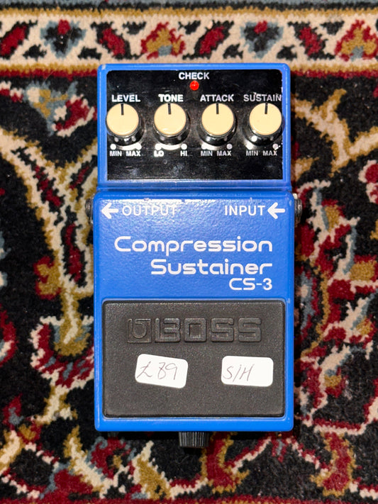 S/H BOSS CS-3 Compression Sustain Pedal