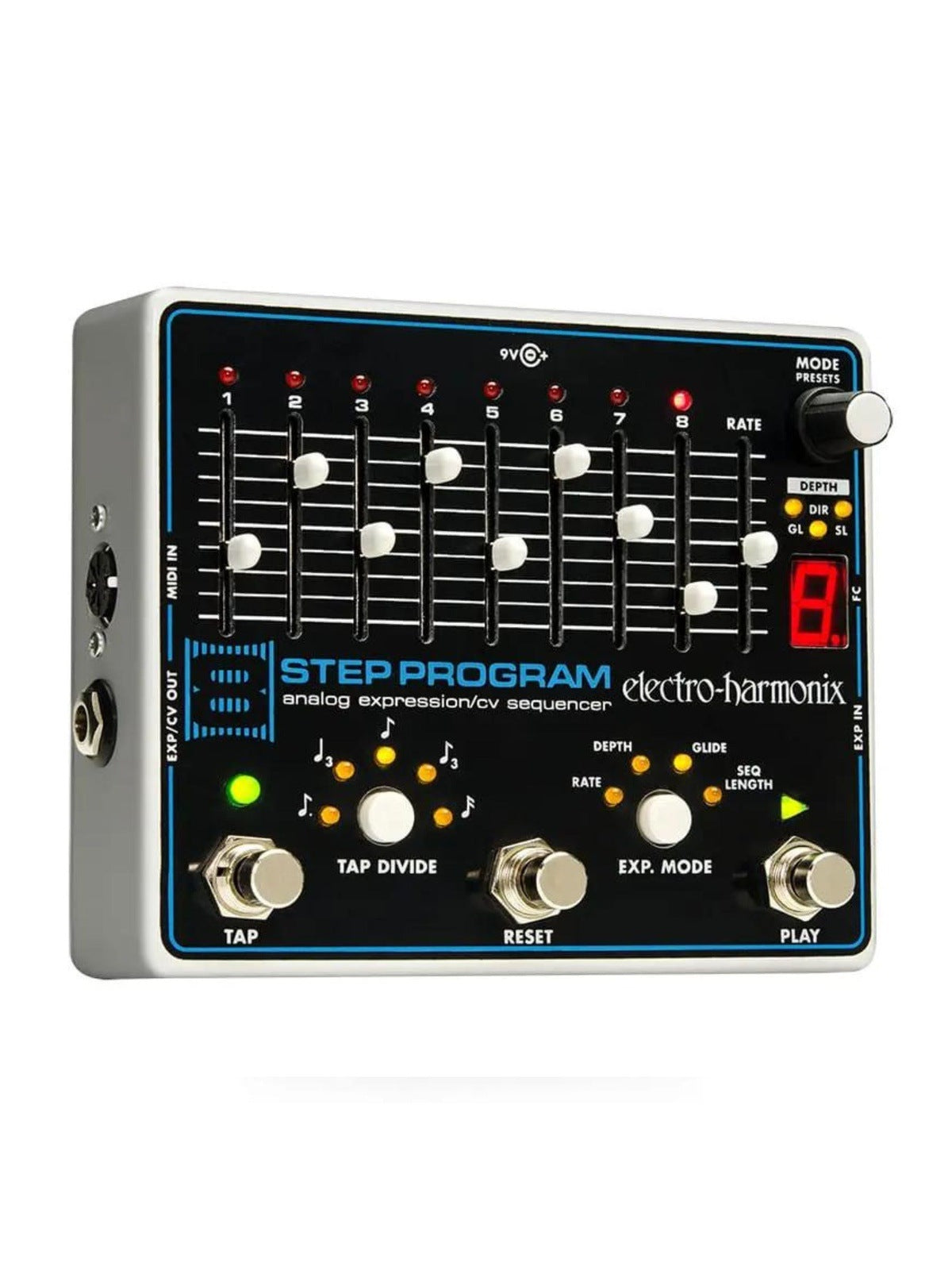 Electro Harmonix 8 Step Program Analog Expression / CV Sequencer Pedal