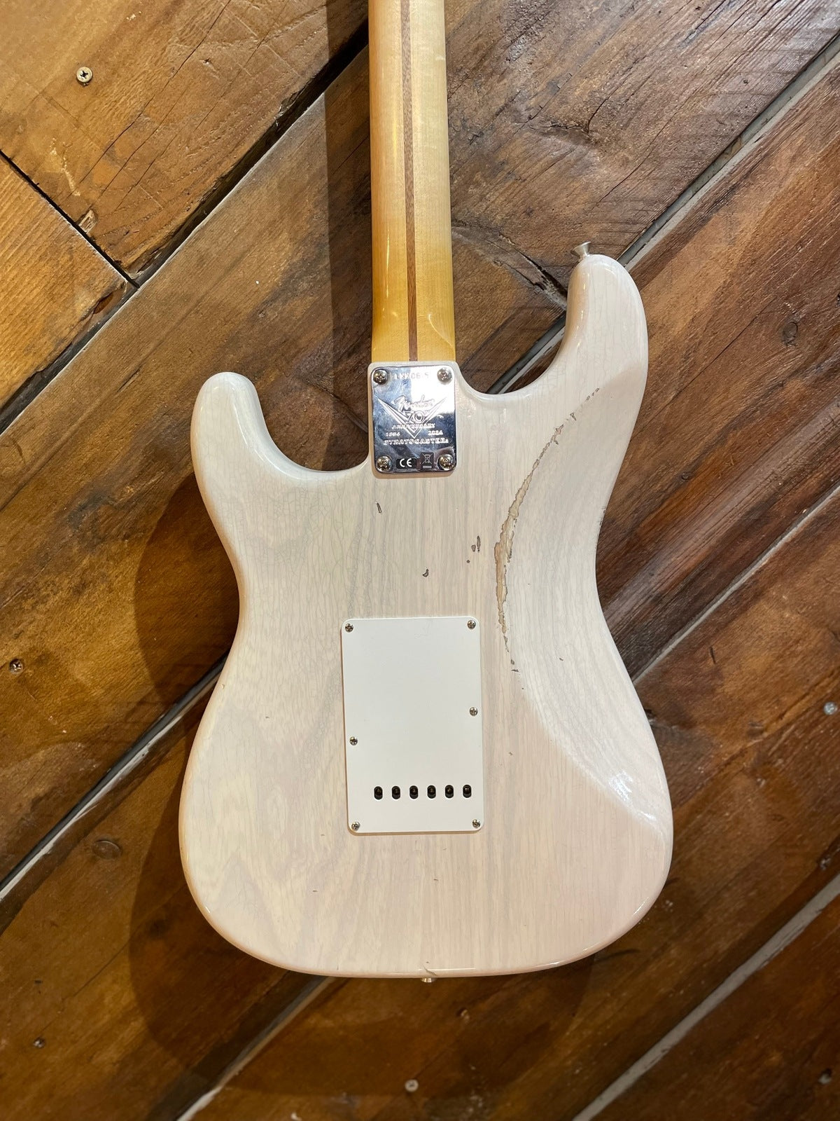 Fender Custom Shop Limited Edition Fat '54 Stratocaster, Aged White Blonde