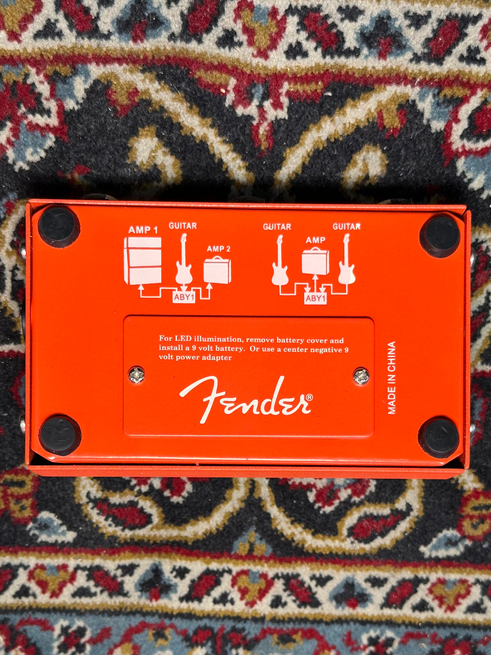 S/H Fender ABY Pedal