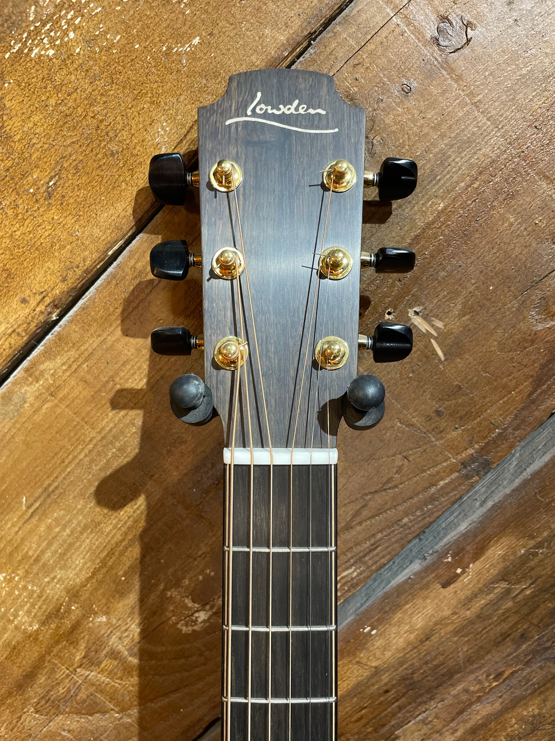 Lowden S-35M, Fiddleback Mahogany