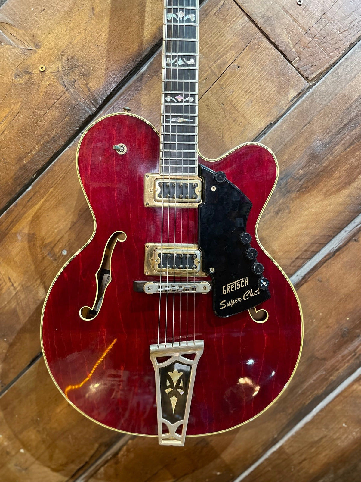1976 Gretsch 7690 'Super Chet', Autumn Red
