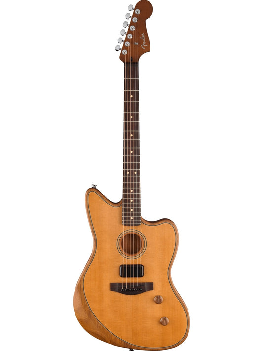 Fender Acoustasonic Standard Jazzmaster, Aged Natural