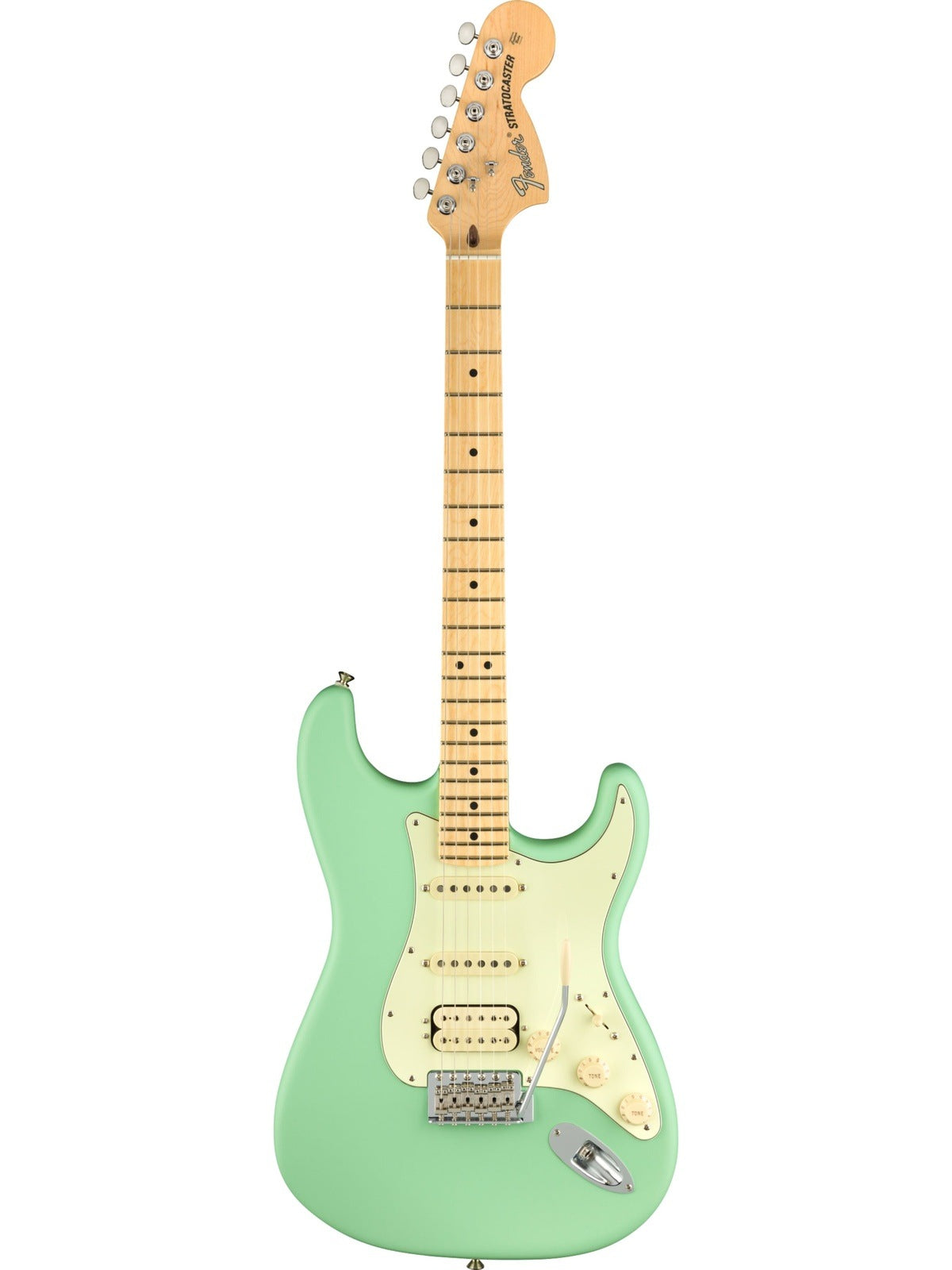 Fender American Performer Stratocaster HSS, Surf Green