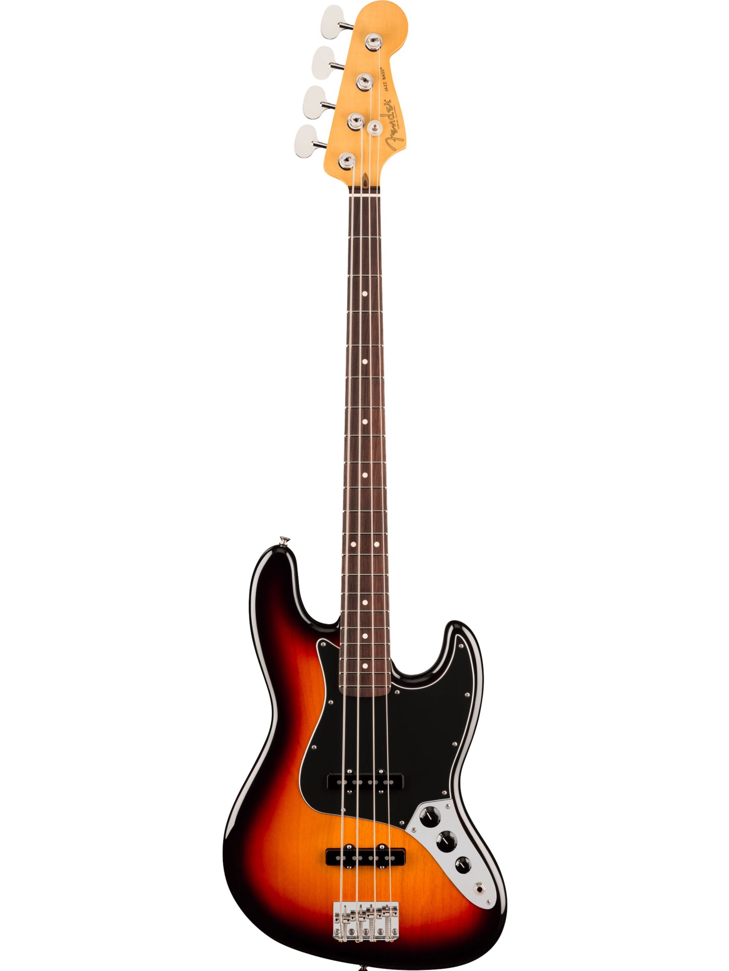 Fender American Professional Classic Jazz Bass Rosewood Fretboard, Three Tone Sunburst