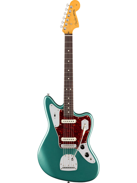 Fender American Professional Classic Jaguar Rosewood Fretboard, Faded Sherwood Green Metallic