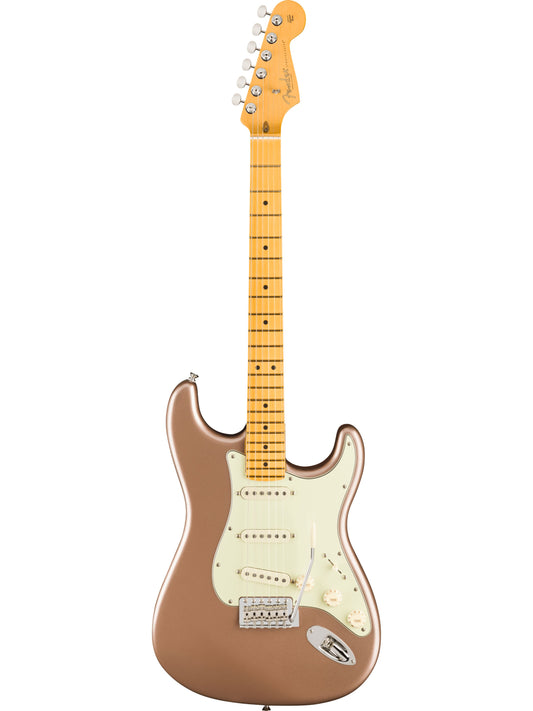 Fender American Professional Classic Stratocaster Maple Neck, Faded Firemist Gold