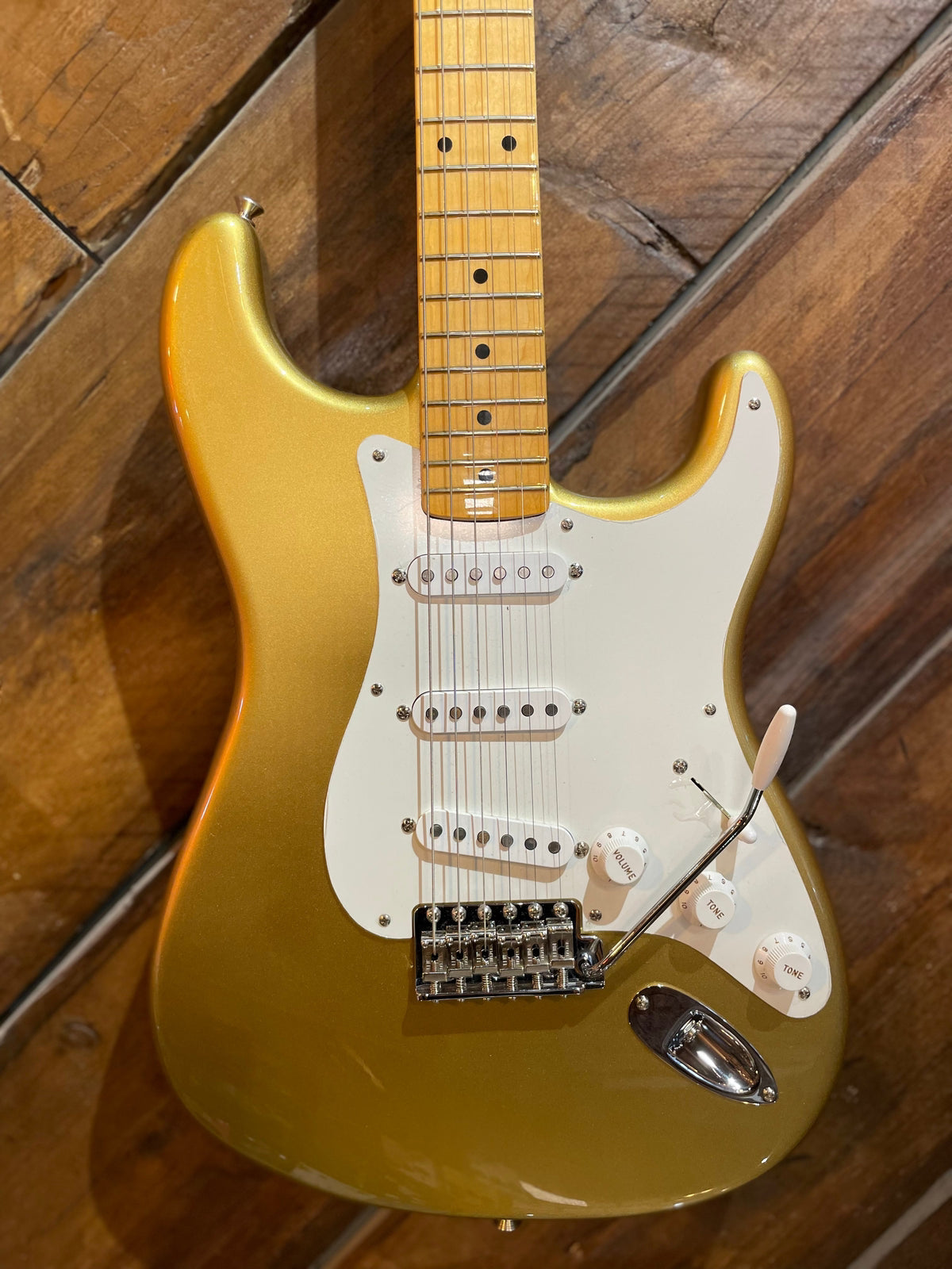 S/H 2019 Fender American Original 50s Stratocatser, Aztec Gold