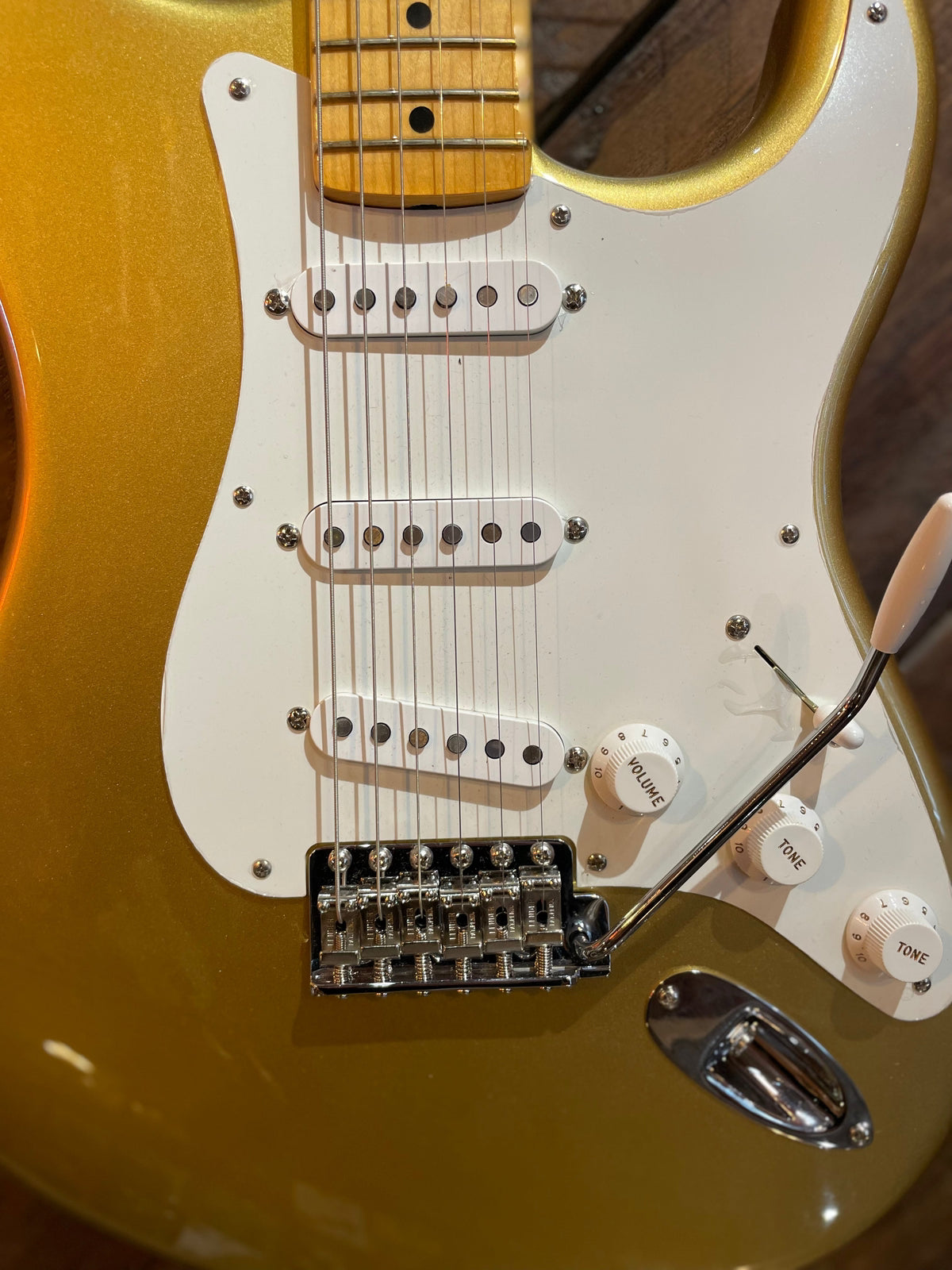 S/H 2019 Fender American Original 50s Stratocatser, Aztec Gold