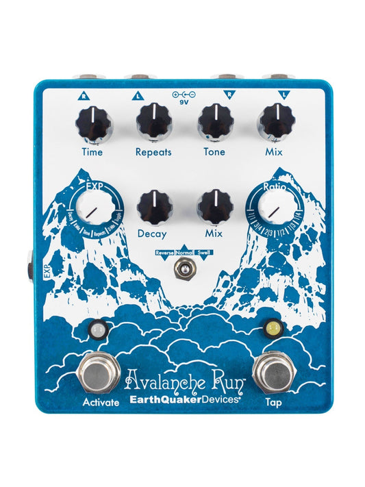 EarthQuaker Devices Avalanche Run™ Stereo Reverb & Delay Pedal