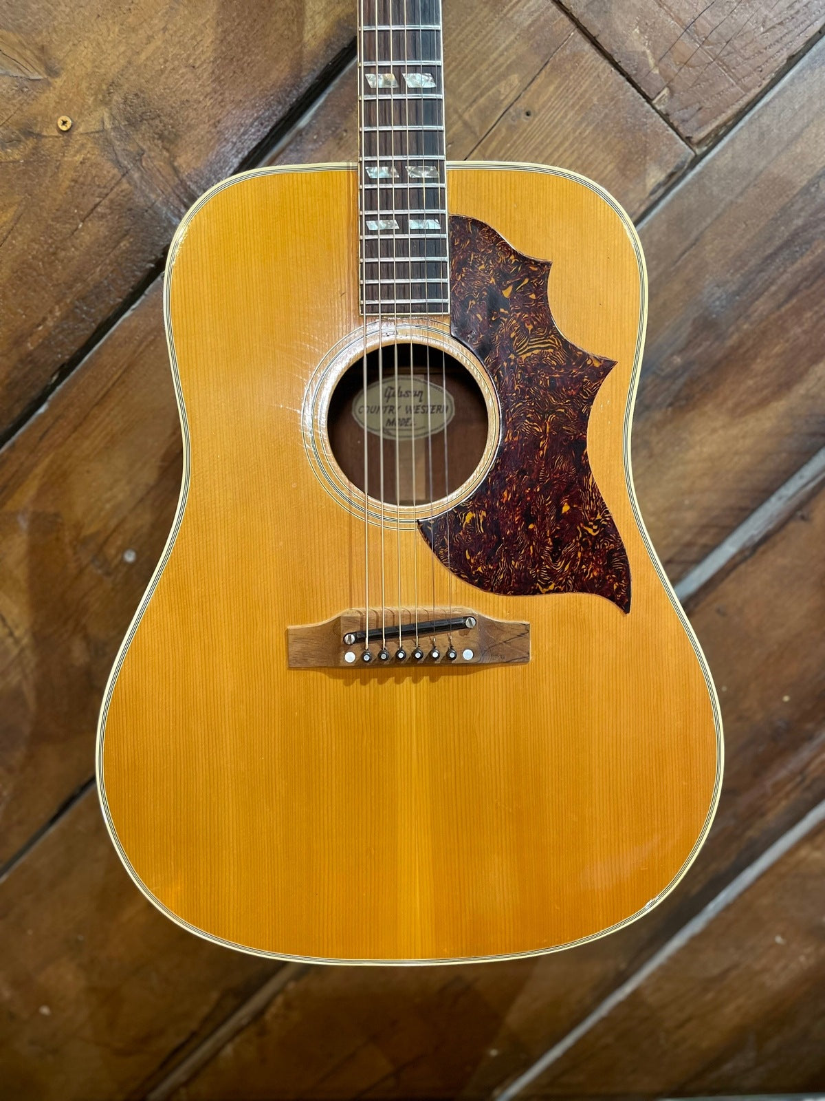 1965 Gibson Country Western Dreadnought Acoustic Guitar