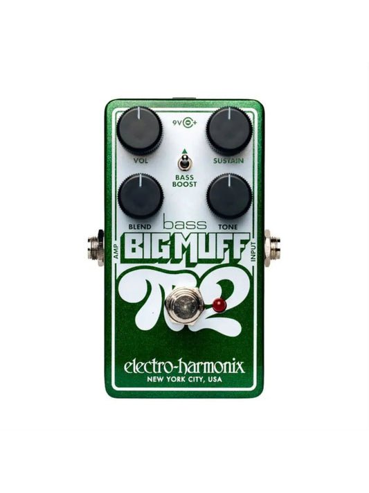 Electro Harmonix Bass Big Muff Pi II, Dual Op Amp Bass Fuzz