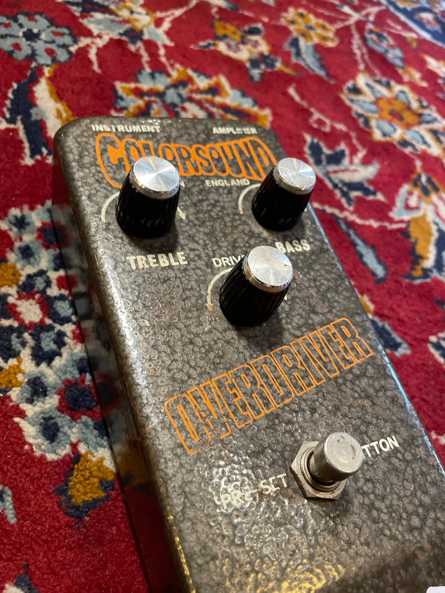 S/H 1971 Colorsound Overdriver