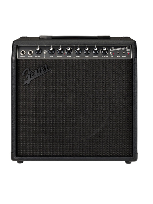 Fender Champion II 50 Blackout 50 Watt Combo Amplifier