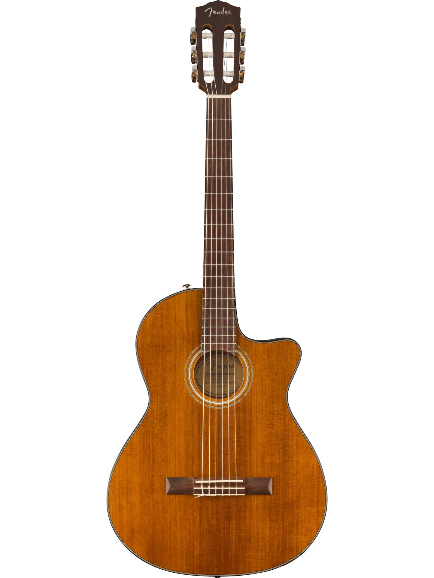 Fender CN-140SCE Nylon Thinline, Walnut