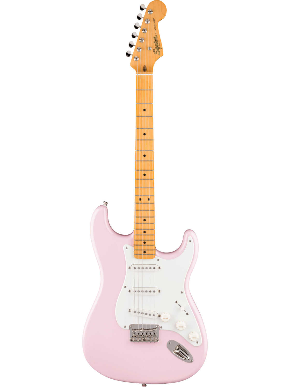 Squier Classic Vibe 50s Stratocaster Hardtail, Shell Pink