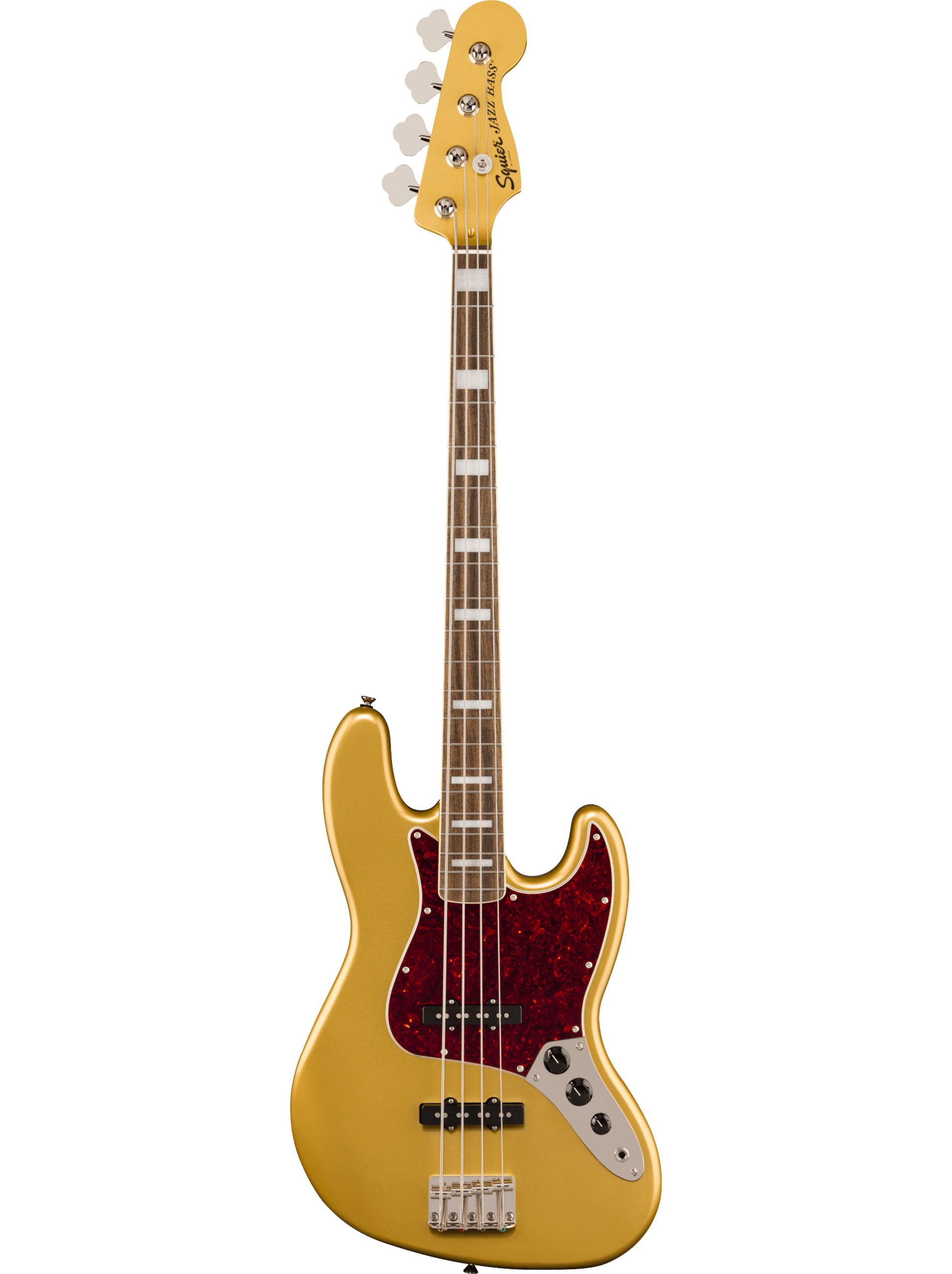 Squier by Fender Limited Edition Classic Vibe '70s Jazz Bass, Aztec Gold