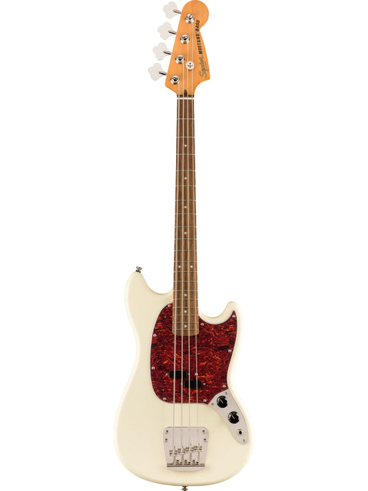 Squier by Fender Classic Vibe '60s Mustang Bass, Olympic White