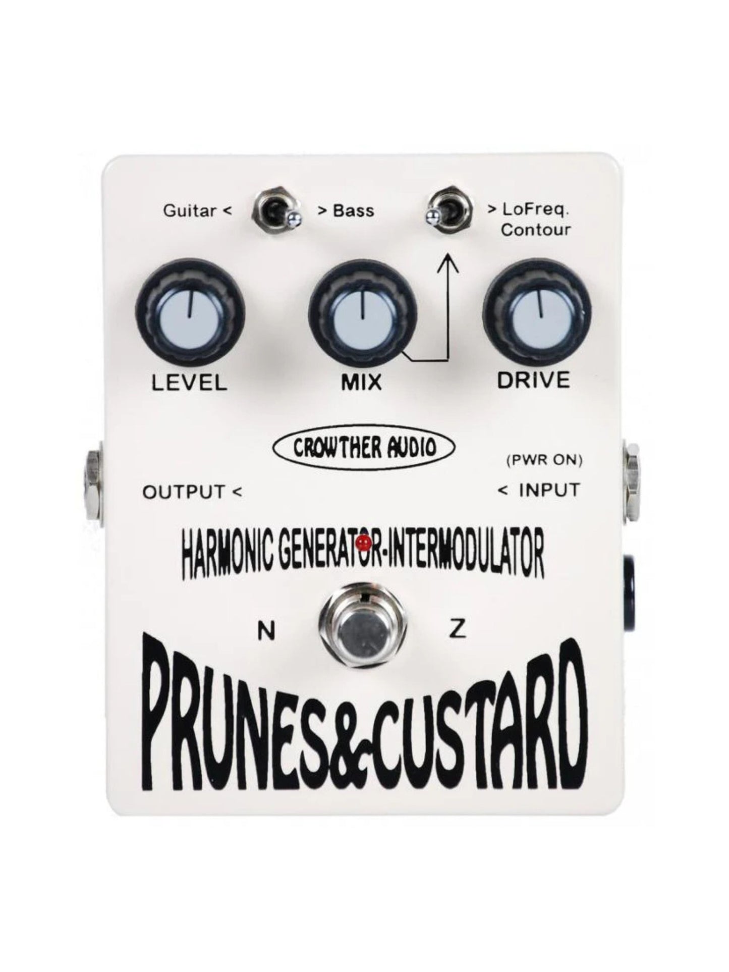 Crowther Audio Prunes & Custard, Harmonic Distortion