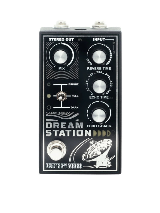 Death By Audio Dream Station Effect Pedal, Reverb/Delay