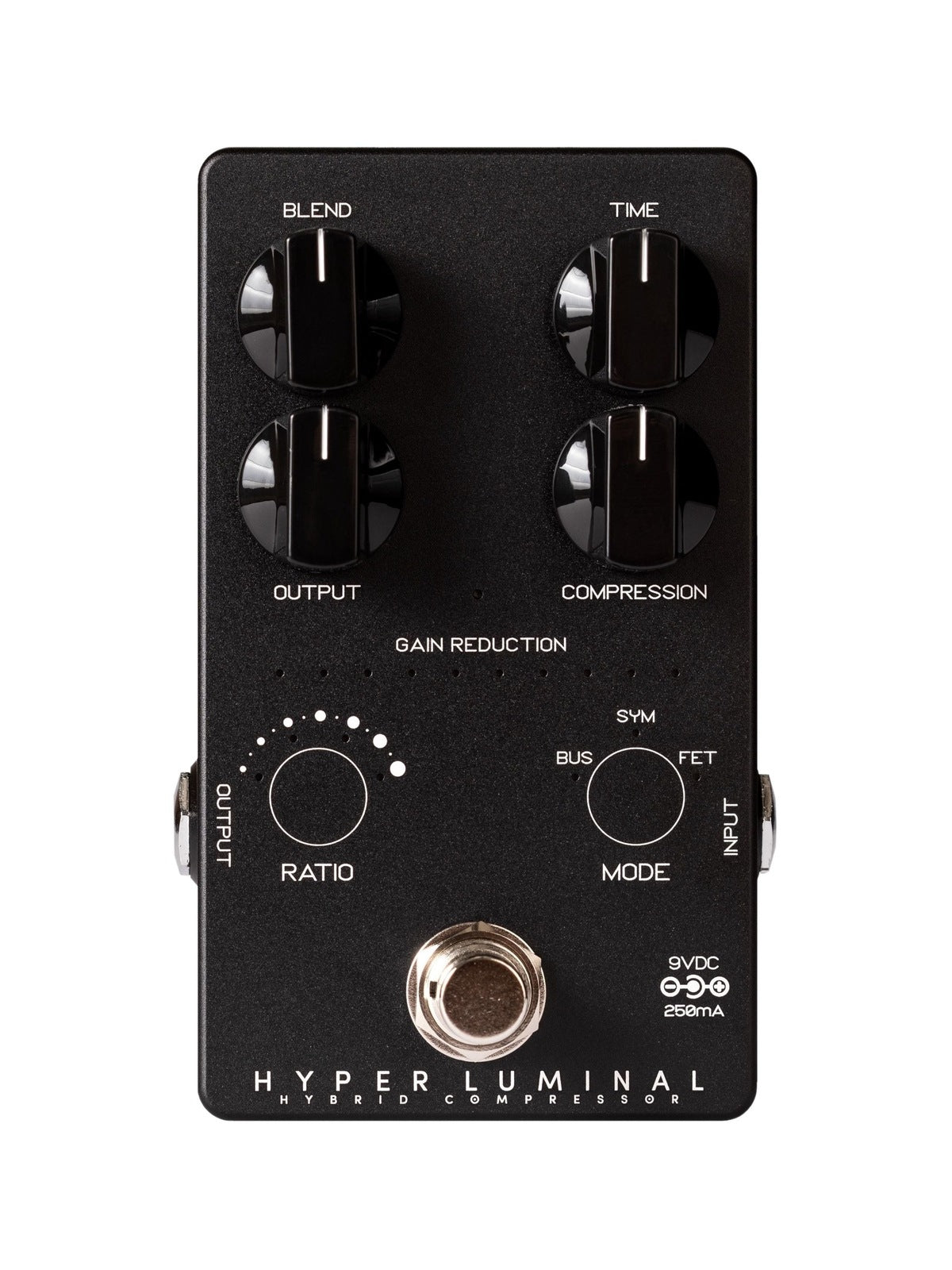 Darkglass Electronics Hyper Luminal Bass Compression Pedal, Ltd Edition Black