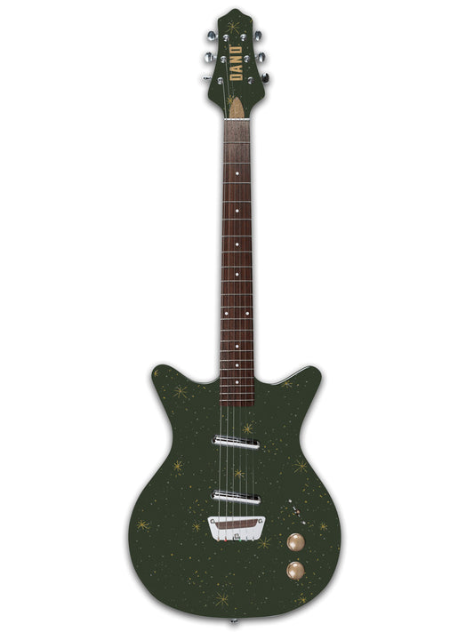 Danelectro Dan O Golden 1950s Electric Guitar, Green