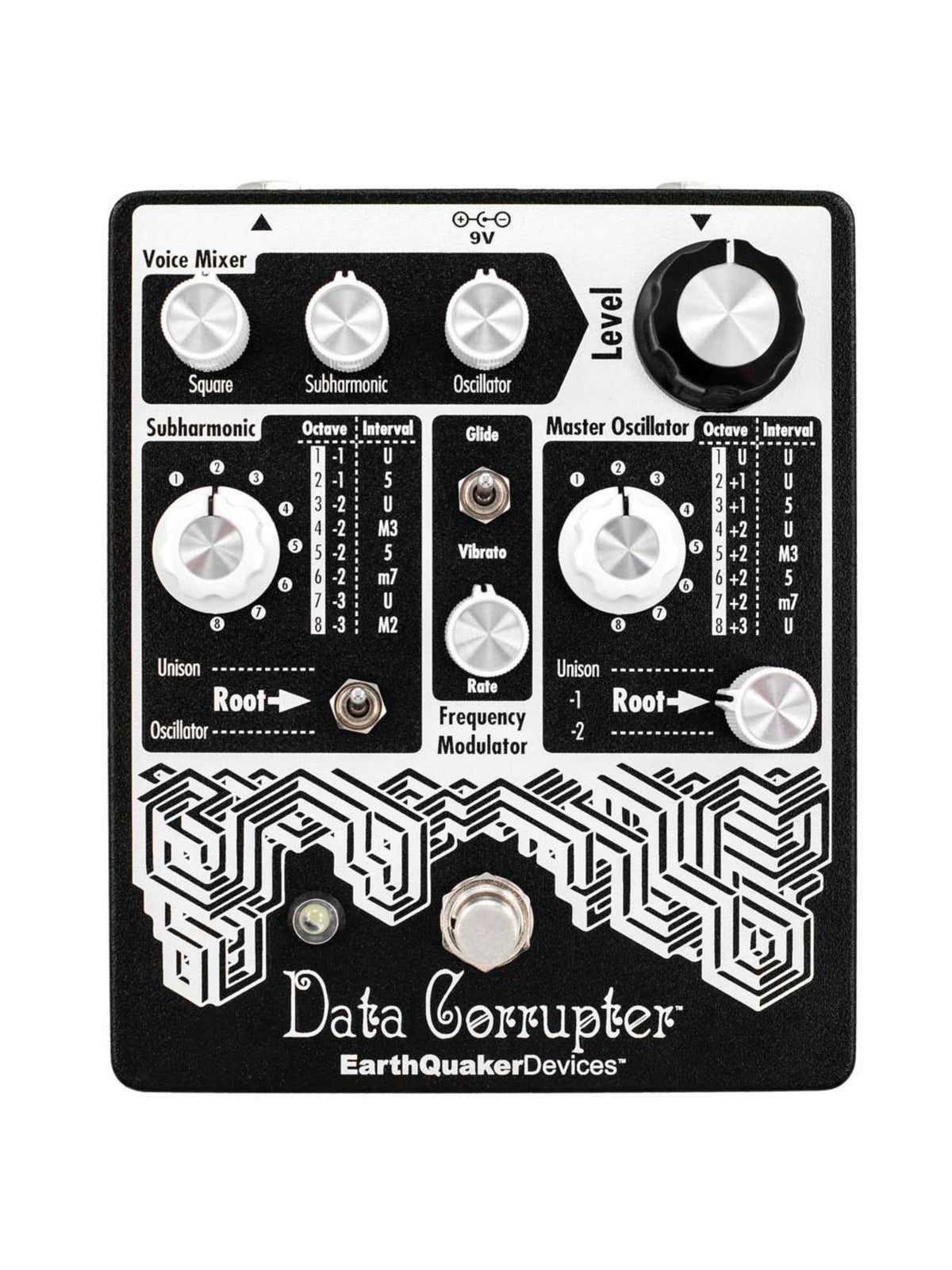 EarthQuaker Devices Data Corrupter® Modulated Monophonic Harmonizing PLL Pedal