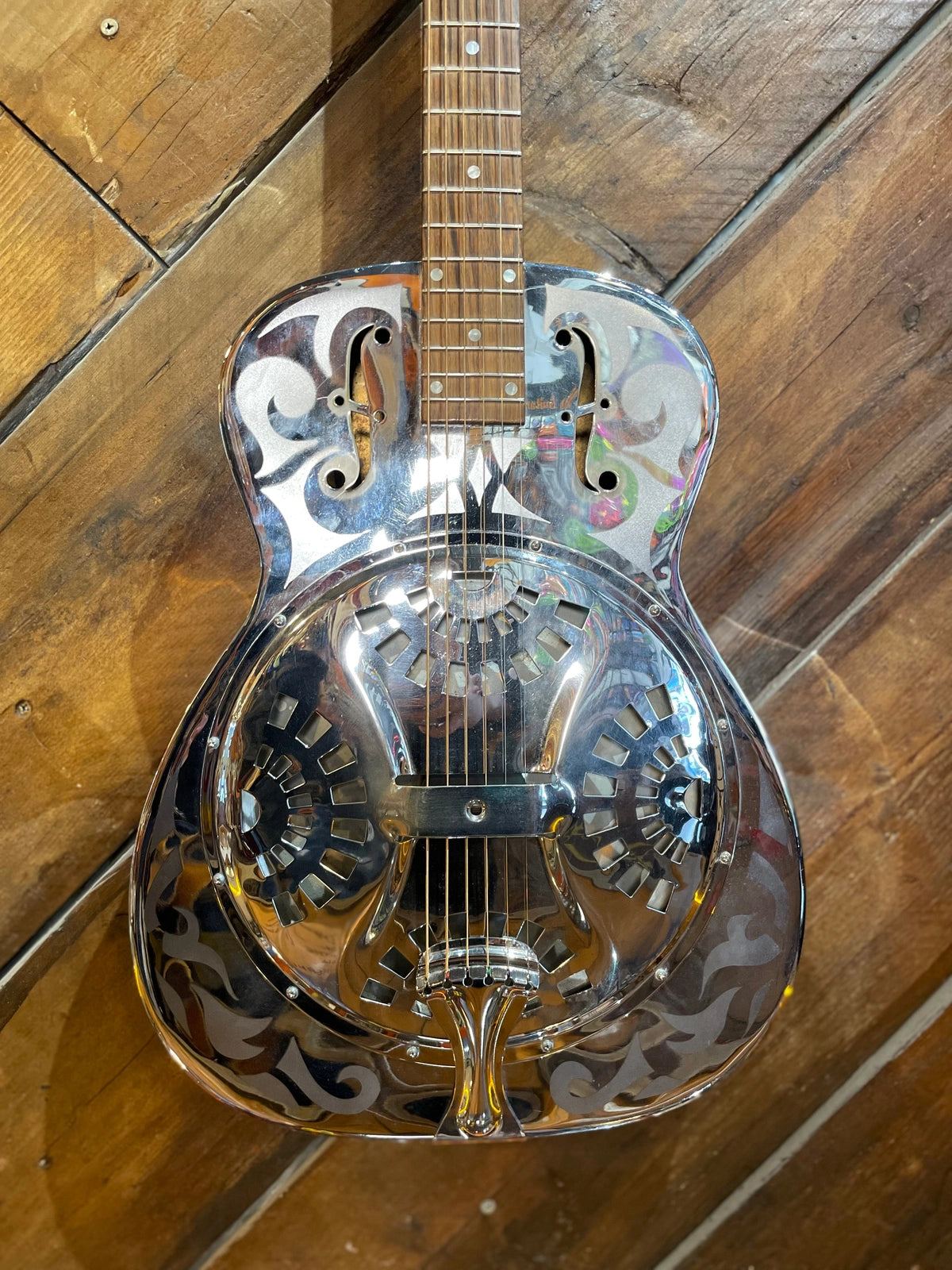 S/H 1984 Dobro 33D Chrome Resonator