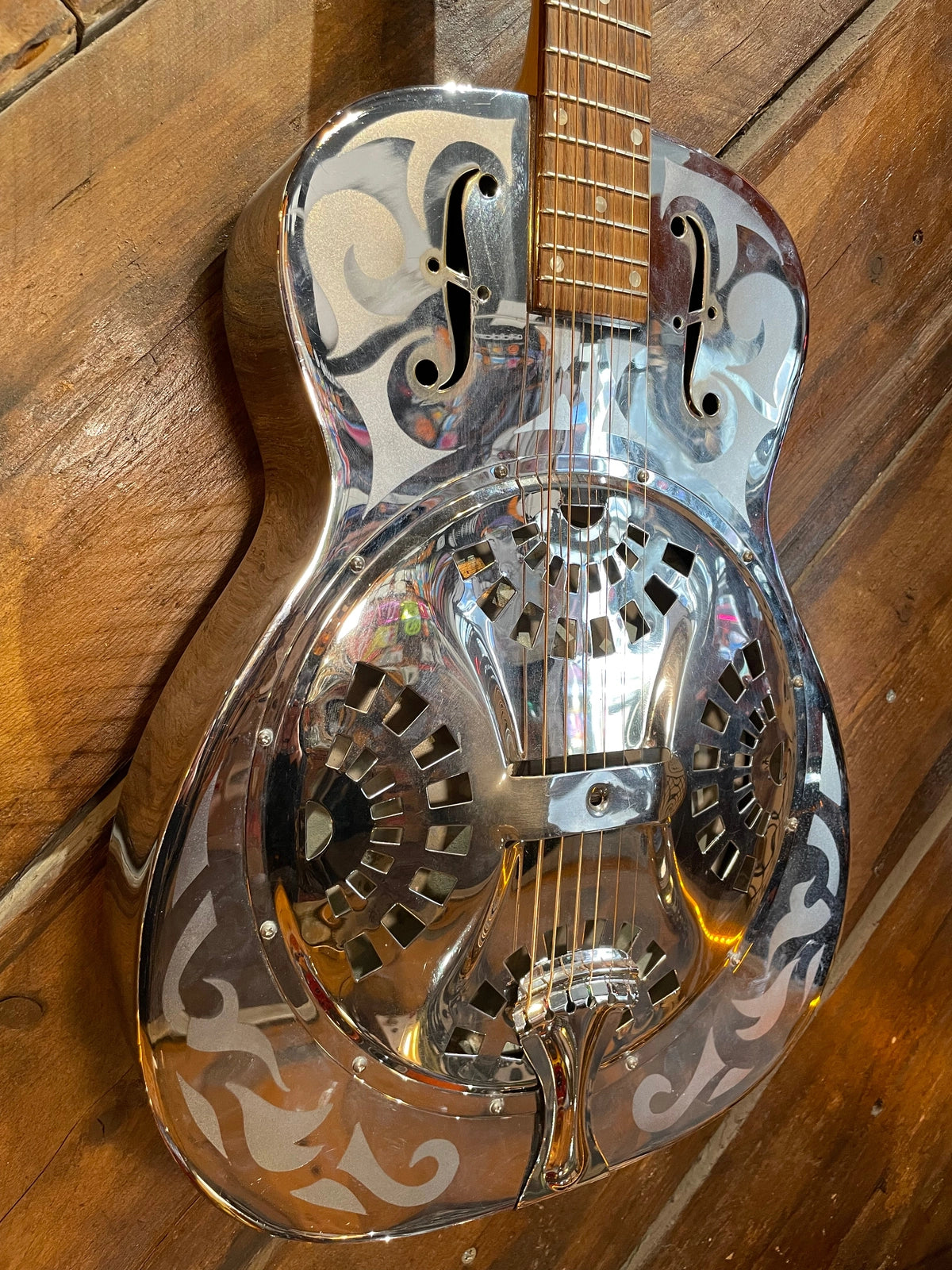 S/H 1984 Dobro 33D Chrome Resonator