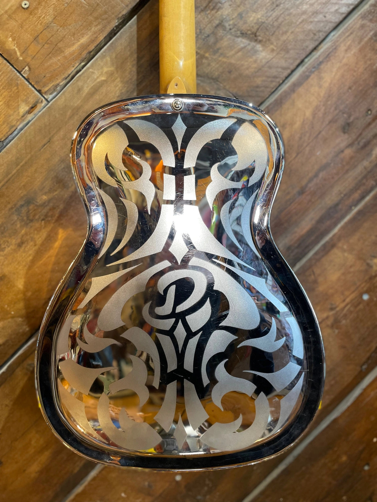 S/H 1984 Dobro 33D Chrome Resonator