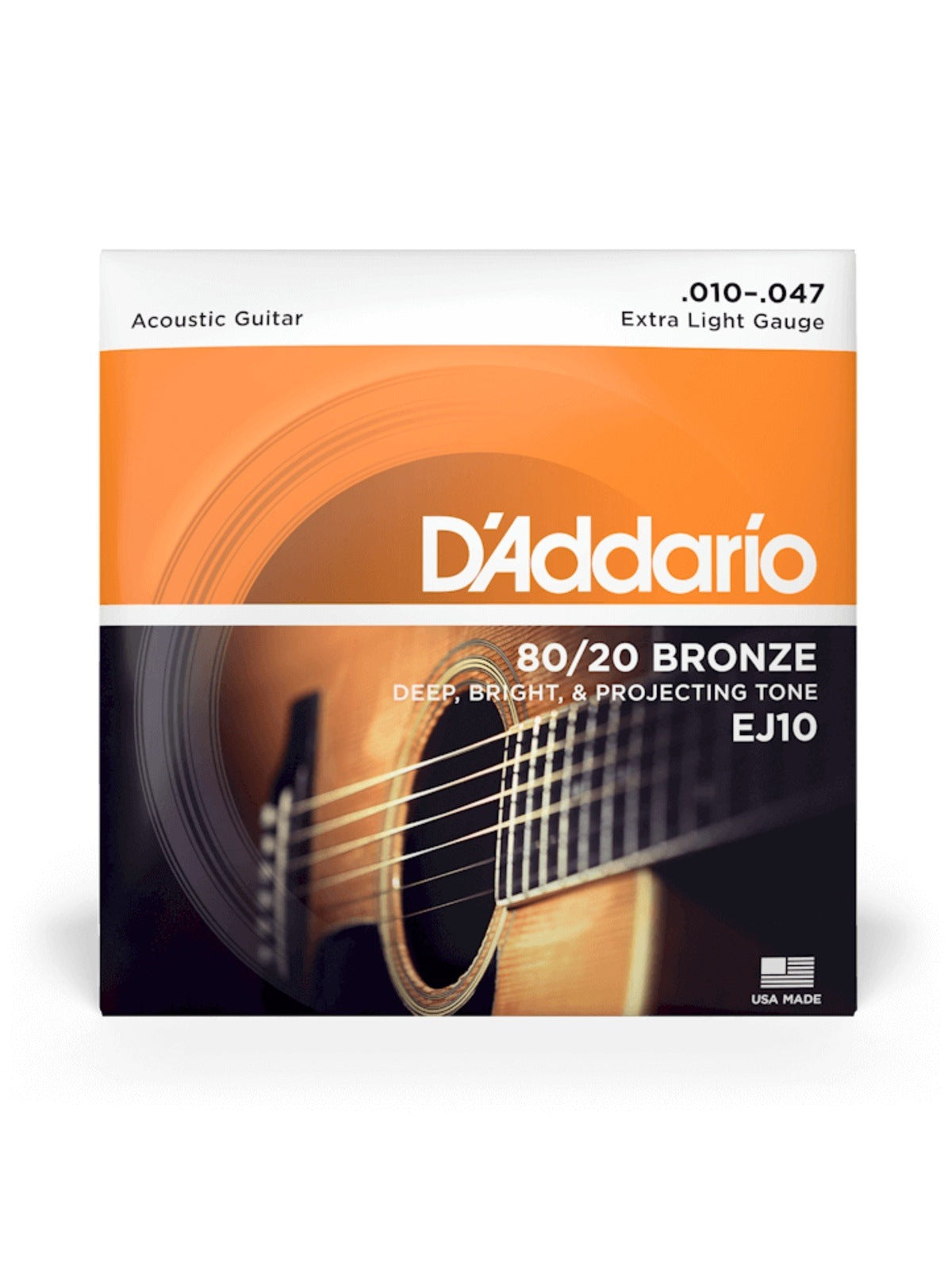 D'Addario 80/20 Bronze Acoustic Guitar Strings