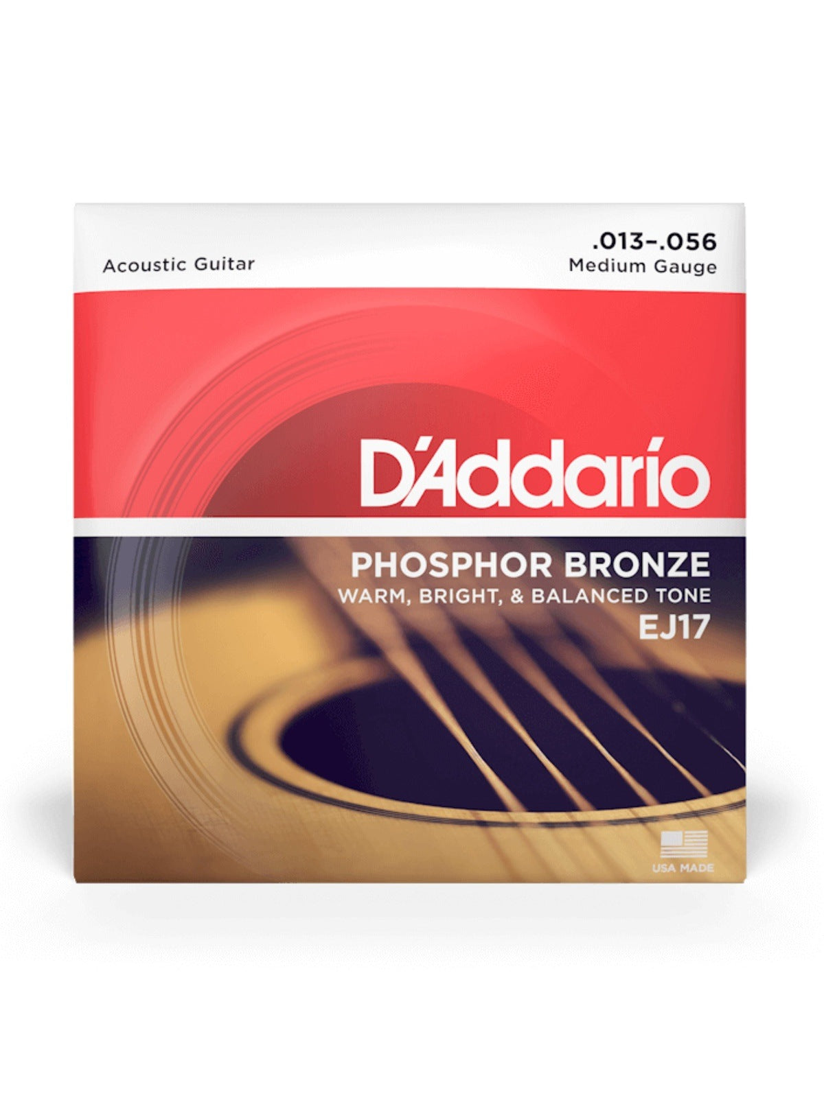 D'Addario Phosphor Bronze Acoustic Guitar Strings