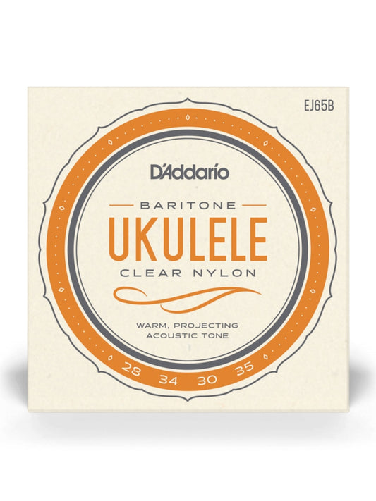 D'Addario Pro-Arté Baritone Ukulele Clear Nylon Strings