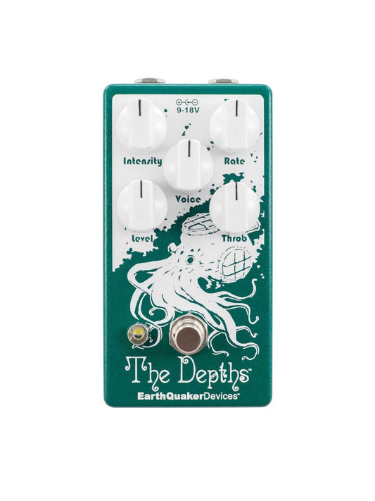 EarthQuaker Devices The Depths Analog Optical Vibe Machine Pedal