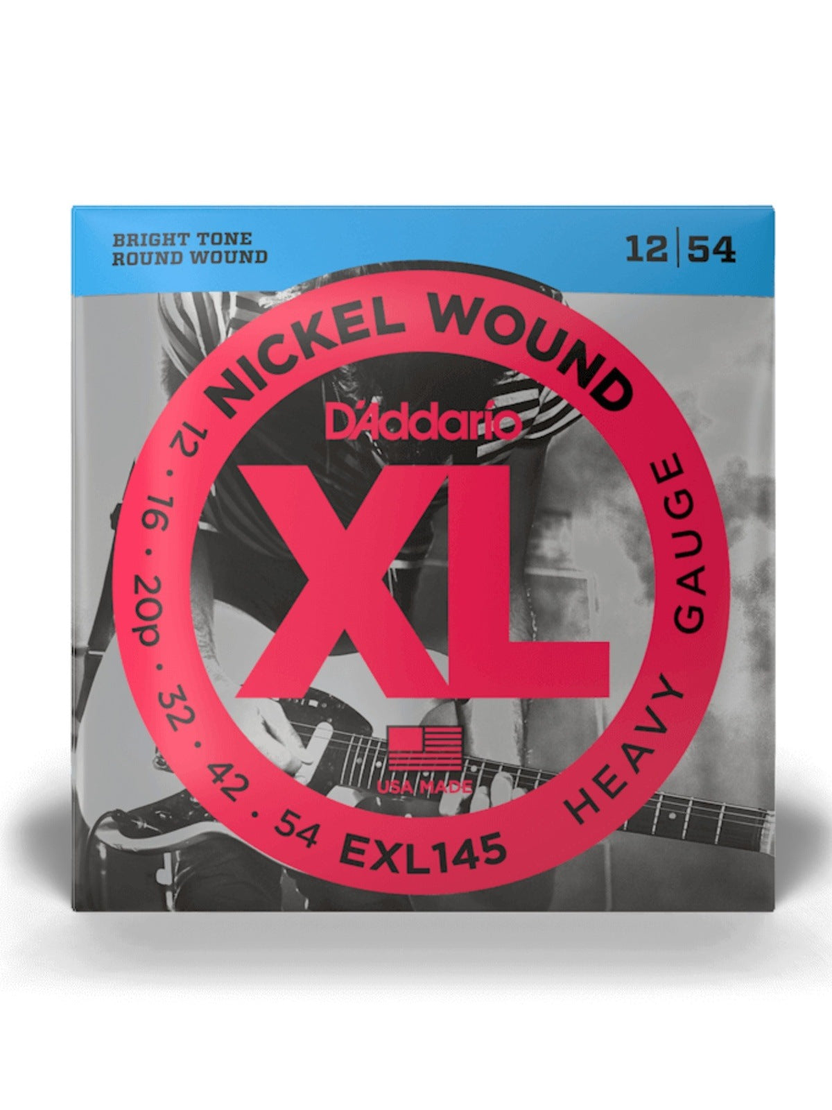 D'Addario XL Nickelwood Round Wound Electric Guitar Strings