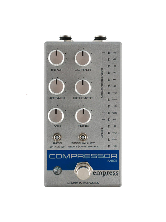 Empress Effects Compressor MKII, Silver
